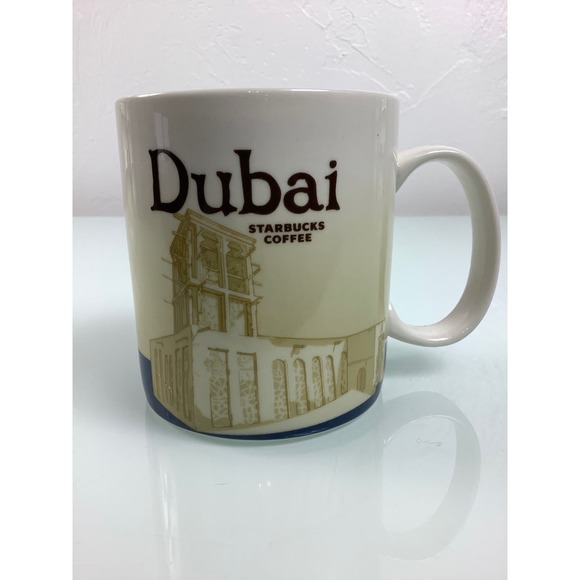 Starbucks Coffee Icon Series Dubai Coffee Mug Cup 16oz EUC - Picture 1 of 6